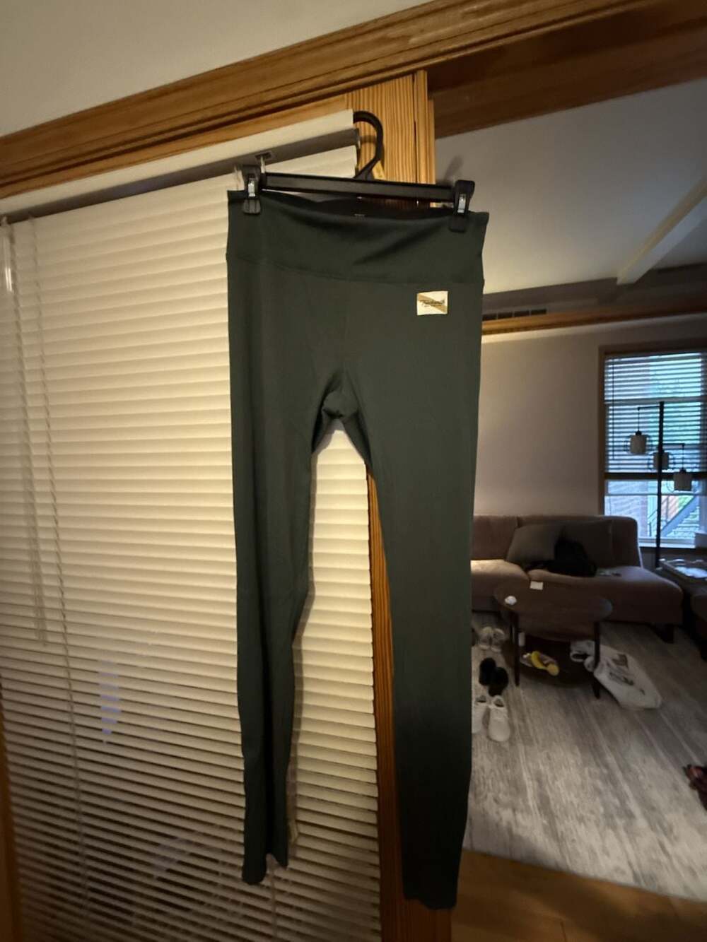 Tracksmith Women's Allston Leggings Size L Dark Green